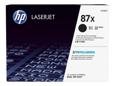 HP tonerpatron 87X Høy ytelse LaserJet Sort