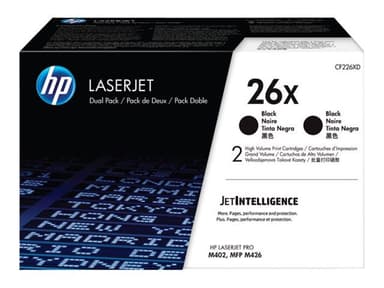 HP 26XD Original LaserJet tonerpatron