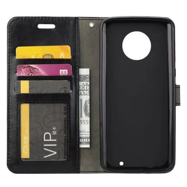 Lommebokdeksel 3-kort Motorola Moto G6 Plus (XT1926)  - brun