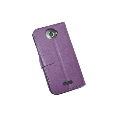 Lommebokdeksel 2-kort HTC ONE X (S720e)  - Svart
