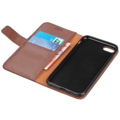 Lommebokdeksel 2-kort Apple iPhone 7/8  - brun