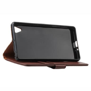 Lommebokdeksel 2-kort Sony Xperia XA Ultra (F3211)  - brun