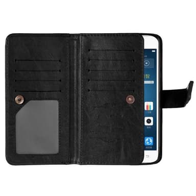 Dobbeltflip Flexi 9-kort LG K3 (LS450)  - Svart