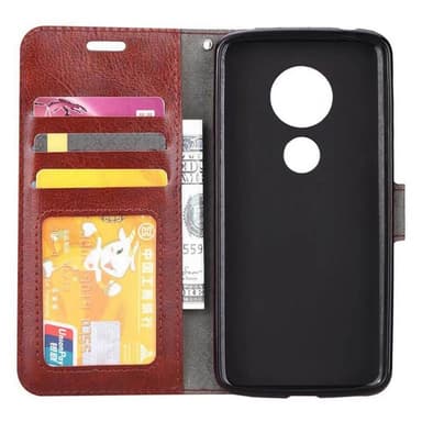 Lommebokdeksel 3-kort Motorola Moto G6 Play (XT1922)  - RØD