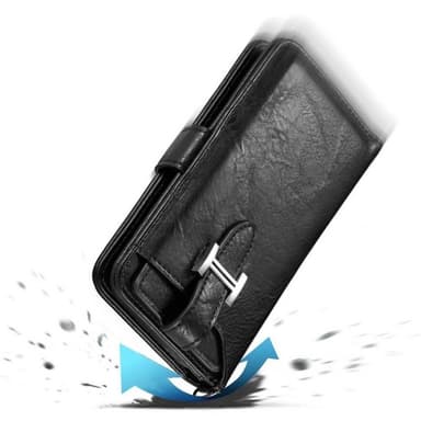 Multi lommebok 3i1 9-kort Apple iPhone XR (6.1")  - RØD