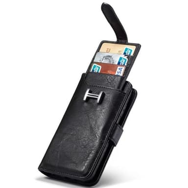 Multi lommebok 3i1 9-kort Apple iPhone XR (6.1")  - RØD
