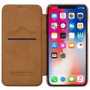 Nillkin Qin Flipdeksel Apple iPhone XR (6.1")  - Svart