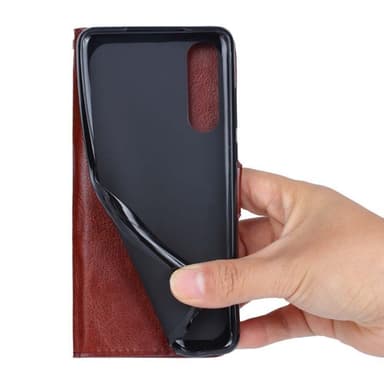 Lommebokdeksel 3-kort Samsung Galaxy A70 (SM-A705F)  - Grønn