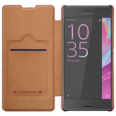Nillkin Qin Flipdeksel Sony Xperia X Performance (F8131)  - Hvit
