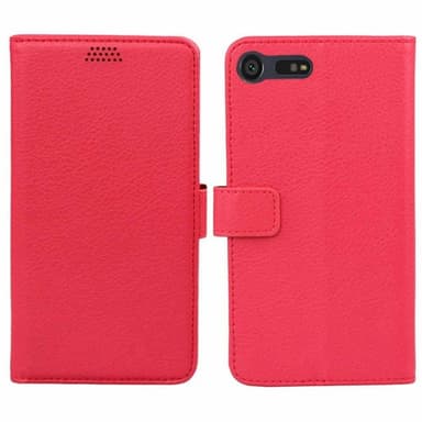Lommebokdeksel 2-kort Sony Xperia X Compact (F5321)  - lilla