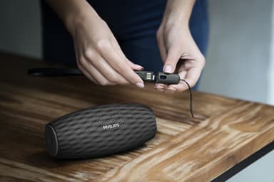 Philips bærbar trådløs høyttaler BT6900B00 (sort Philips bærbar trådløs høyttaler BT6900B00 (sort