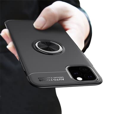 Slim Ringdeksel Apple iPhone 11 Pro Max (6.5")  - Svart