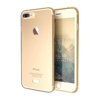 360° silikondeksel Apple iPhone 7 Plus / 8 Plus  - Blå