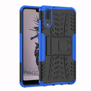 Støtsikkert deksel med stativ Huawei P20 (EML-L29)  - Rosa
