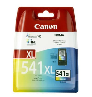 Canon blekkpatroner CL-541XL Cyan Magenta Gul