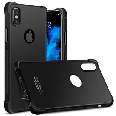 IMAK støtsikkert silikondeksel Apple iPhone X / Xs  - Matt svart