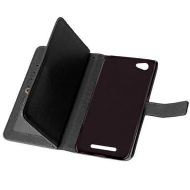 Dobbeltflip Flexi 9-kort ZTE Blade A610  - Svart