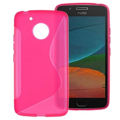 S Line silikondeksel Motorola Moto G5 Plus (XT1683)  - Rosa