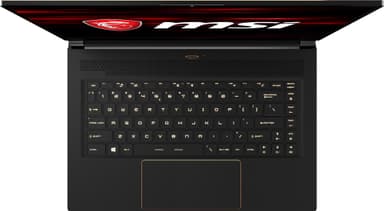 MSI GS65 Stealth 9SD-1059NE 15,6" bærbar gaming-PC (sort)
