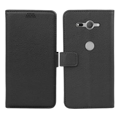 Lommebokdeksel 2-kort Sony Xperia XZ2 Compact (H8324)  - brun
