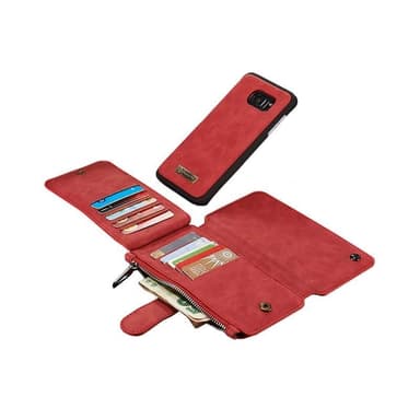 Multi Lommebok 14-kort Samsung Galaxy S7 (SM-G930F)  - brun