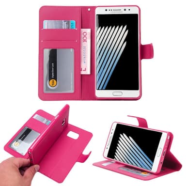 Magnetisk lommebokdeksel Samsung Galaxy Note 7 (SM-N930F)  - Svart