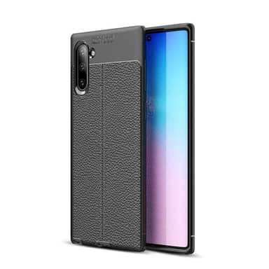 Lærmønstret silikondeksel Samsung Galaxy Note 10 (SM-N970F)  - Blå