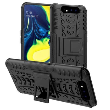 Støtsikkert deksel med stativ Samsung Galaxy A80 (SM-A805F)  - RØD