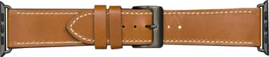 dbramante1928 CPH Apple Watch 42/44 mm skinnreim (brun/stellargrå)