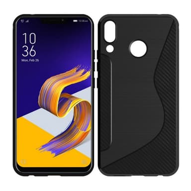S Line silikondeksel Asus Zenfone 5 / 5Z (ZE620KL)  - Grå