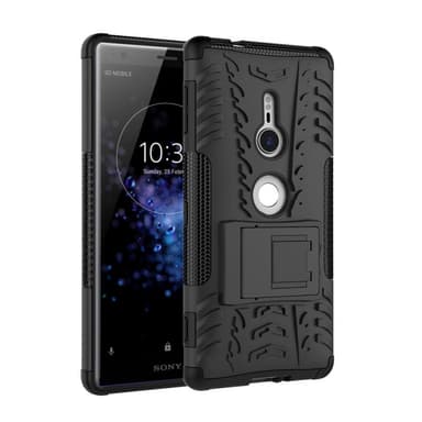 Støtsikkert deksel med stativ Sony Xperia XZ2 (H8266)  - RØD