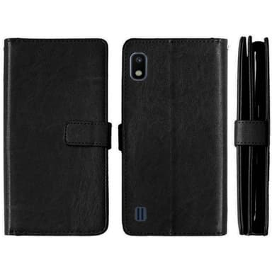 Dobbeltflip Flexi 9-kort Samsung Galaxy A10 (SM-A105F)  - Hvit