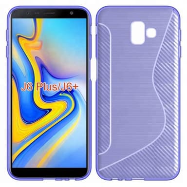 S Line silikondeksel Samsung Galaxy J6 Plus (SM-J610F)  - Gjennomsikti