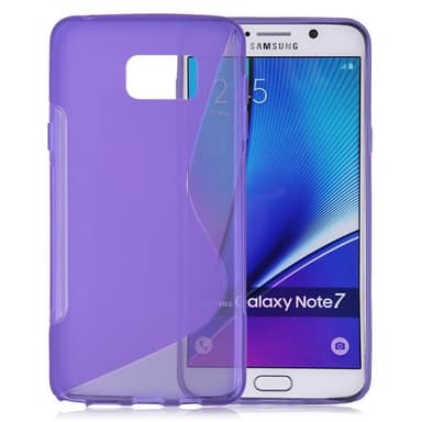 S Line silikondeksel Samsung Galaxy Note 7 (SM-N930F)  - Grå