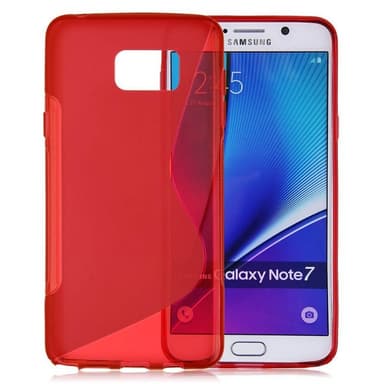 S Line silikondeksel Samsung Galaxy Note 7 (SM-N930F)  - Svart