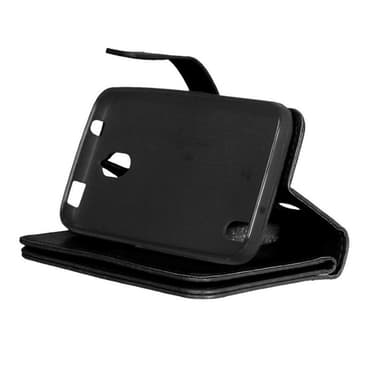 Dobbeltflip Flexi 9-kort Huawei Y625  - Svart