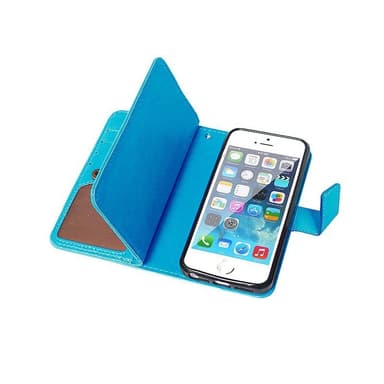 Dobbeltflip Flexi 9-kort Apple iPhone 5, 5S, 5SE  - brun