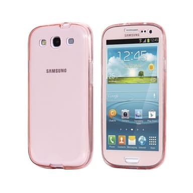 360° silikondeksel Samsung Galaxy S3 ( GT -i9300)  - Gjennomsiktig
