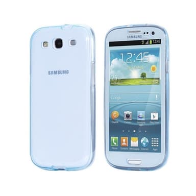 360° silikondeksel Samsung Galaxy S3 ( GT -i9300)  - Gjennomsiktig