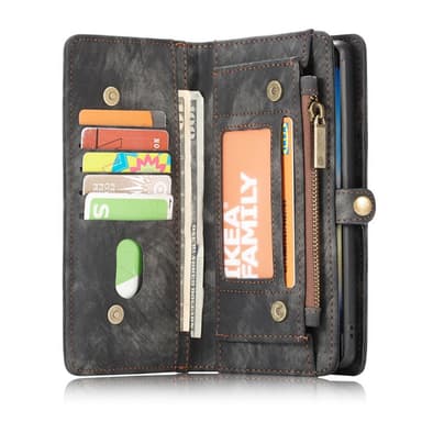 Multi lommebok 11-kort Samsung Galaxy Note 10 Plus (SM-N975F)  - Sort