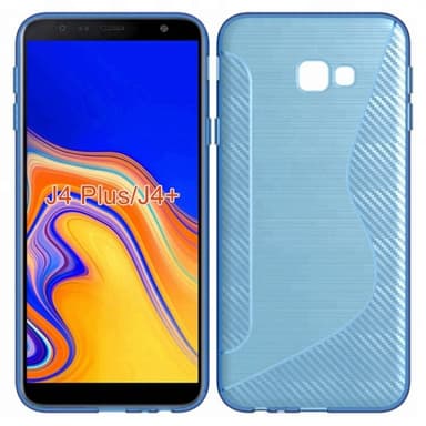 S Line silikondeksel Samsung Galaxy J4 Plus (SM-J415F)  - Rosa