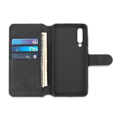 DG-Ming Lommebokdeksel 3-kort Huawei P30 (ELE-L29)  - RØD