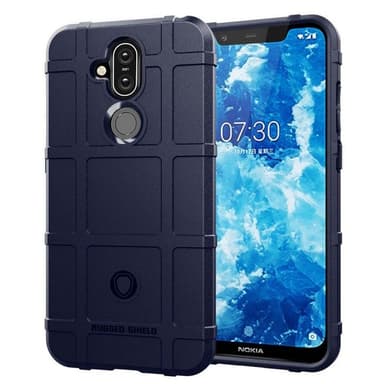 Rugged Shield deksel Nokia 8.1 2018 (TA-1128)  - brun