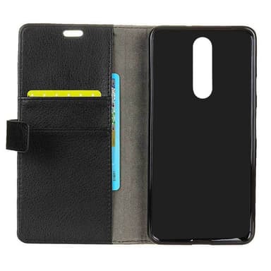 Lommebokdeksel 2-kort Nokia 6.1 Plus (TA-1083)  - Rosa