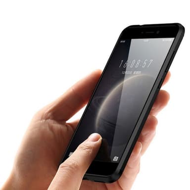 Børstet silikondeksel Samsung Galaxy A5 2017 (SM-A520F)  - Grå