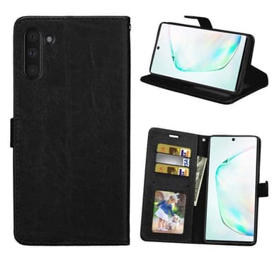 Lommebokdeksel 3-kort Samsung Galaxy Note 10 (SM-N970F)  - Hvit