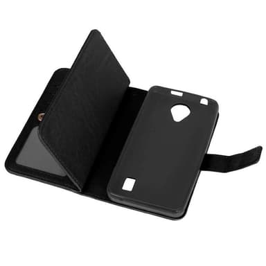 Dobbeltflip Flexi 9-kort Huawei Y635  - Rosa