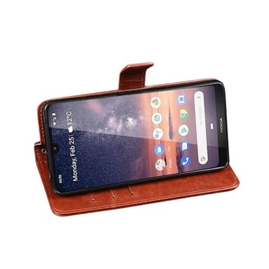 Lommebokdeksel 3-kort Nokia 3.2 (TA-1161)  - Rosa