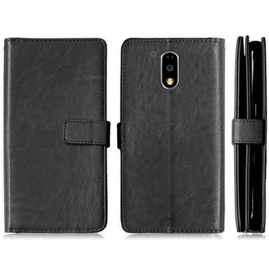 Dobbeltflip Flexi 9-kort Motorola Moto G4, G4 + (XT1622)  - brun