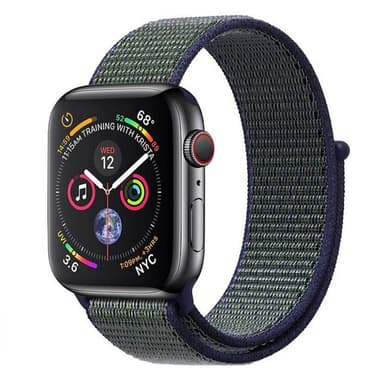 Apple Watch 4 (40mm) Nylonarmbånd - Midnight Fog